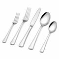Ménagère 5 pièces 15.5 à 22 cm en acier inoxydable argenté finition polie